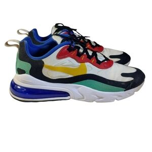 Nike Air Max 270 React sneakers in the "Bauhaus" colorway. Size 7 1/2 Men's Shoe